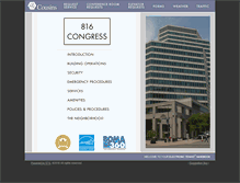 Tablet Screenshot of 816congress.info